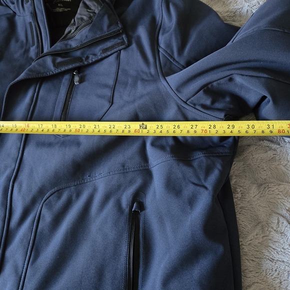 Calvin Klein's 3 in 1 Men's  Sz XXL Water Resistant Blue Hooded Jacket Outdoors - Picture 10 of 16